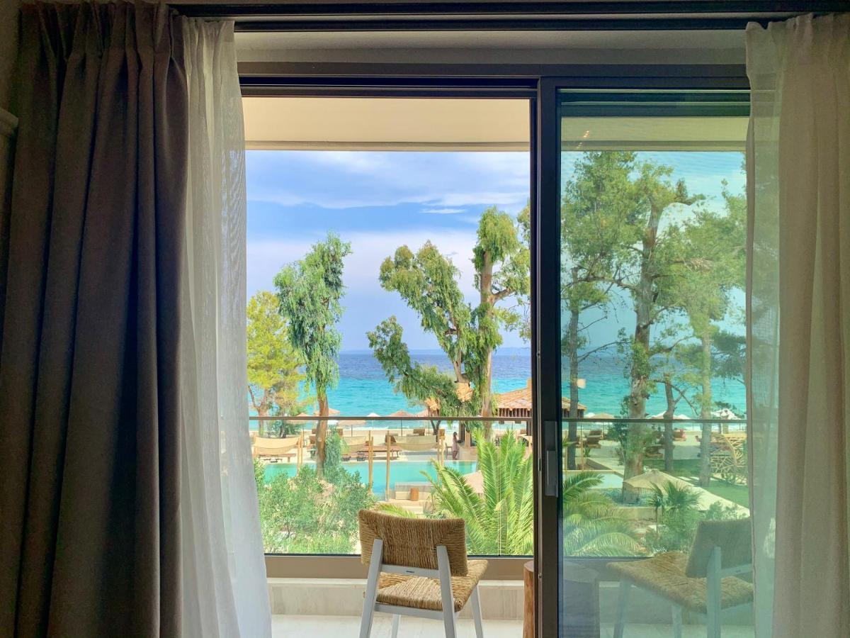 Mako Sea & Suites Pefkochori Bagian luar foto