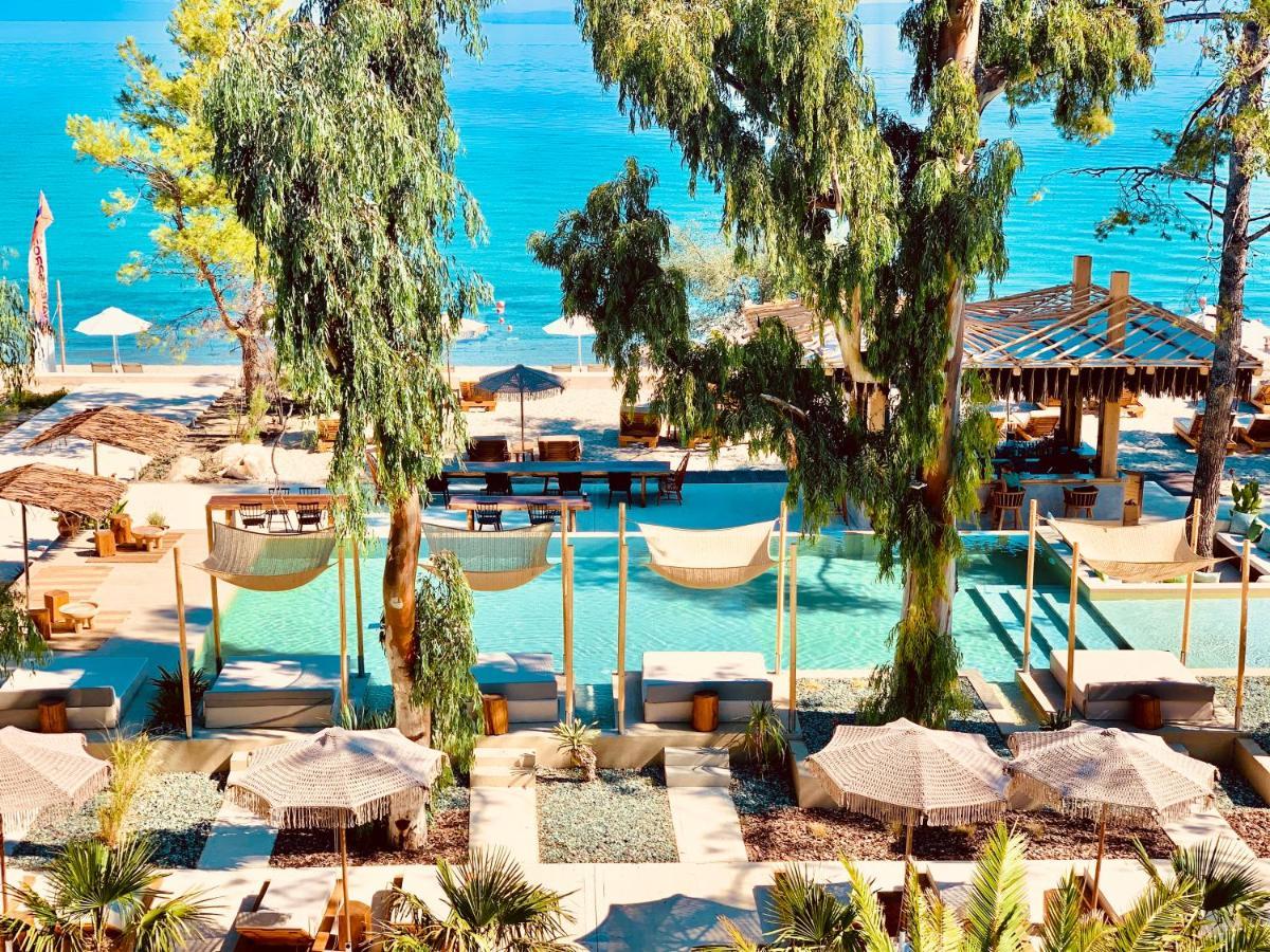 Mako Sea & Suites Pefkochori Bagian luar foto