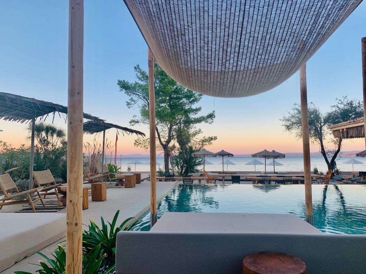 Mako Sea & Suites Pefkochori Bagian luar foto