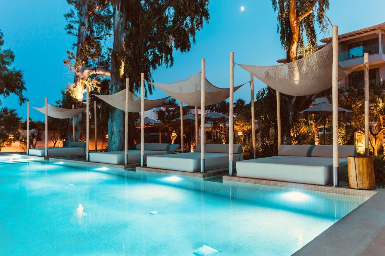 Mako Sea & Suites Pefkochori Bagian luar foto