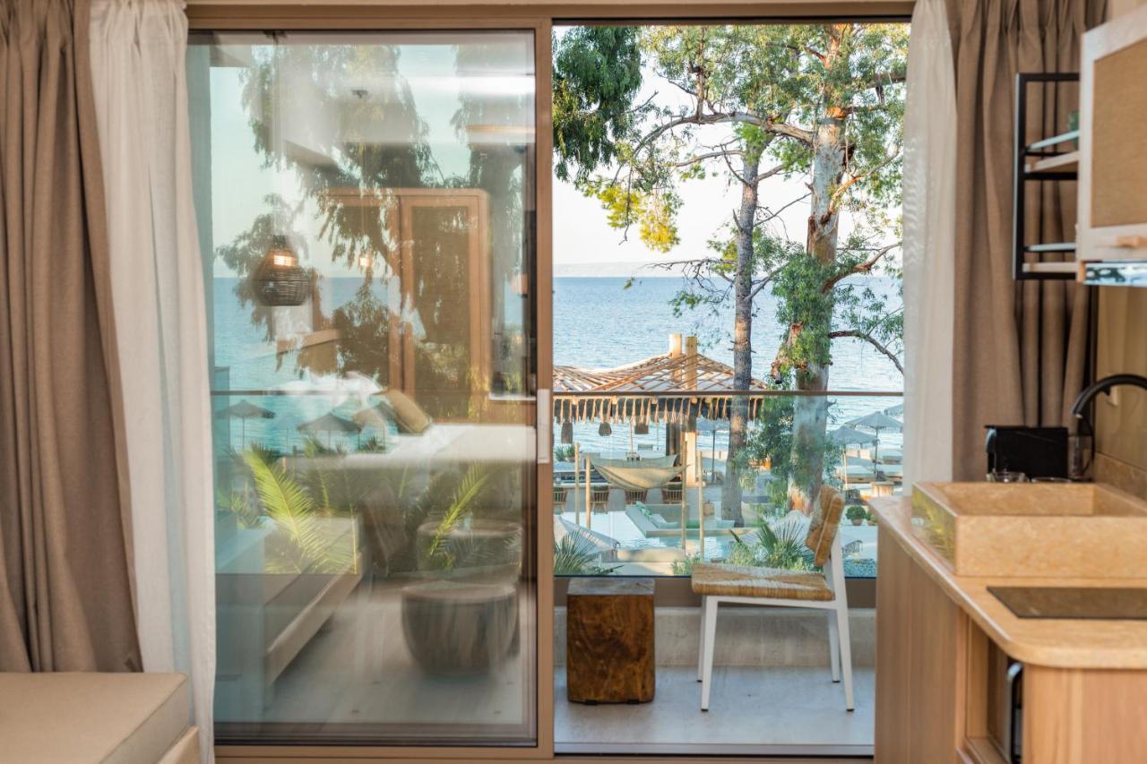 Mako Sea & Suites Pefkochori Bagian luar foto