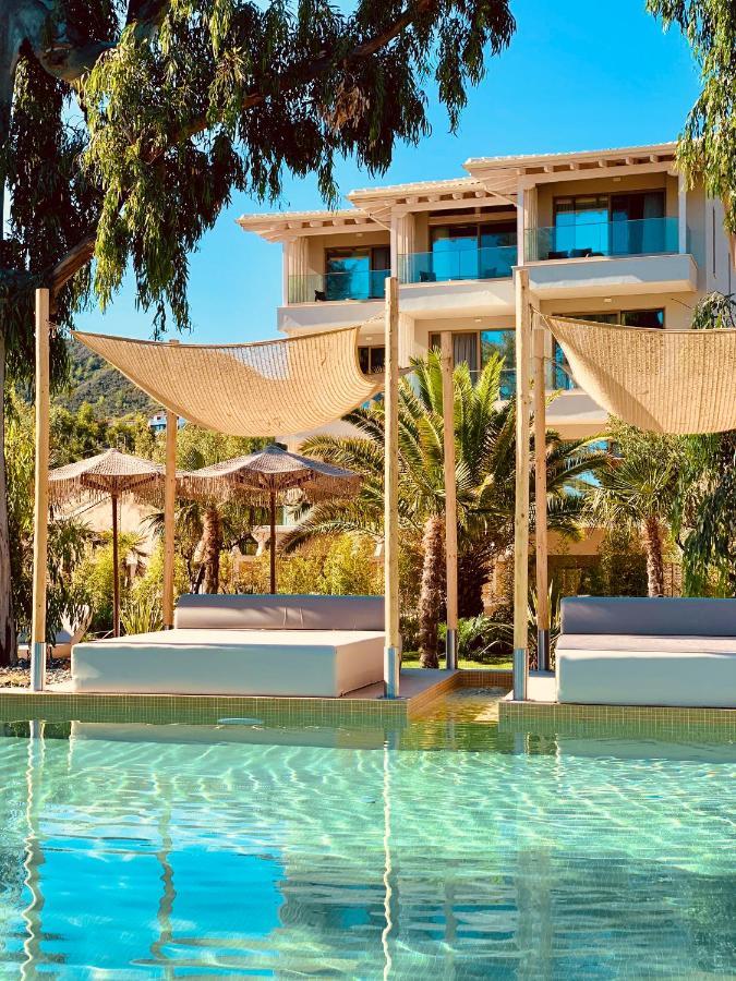 Mako Sea & Suites Pefkochori Bagian luar foto