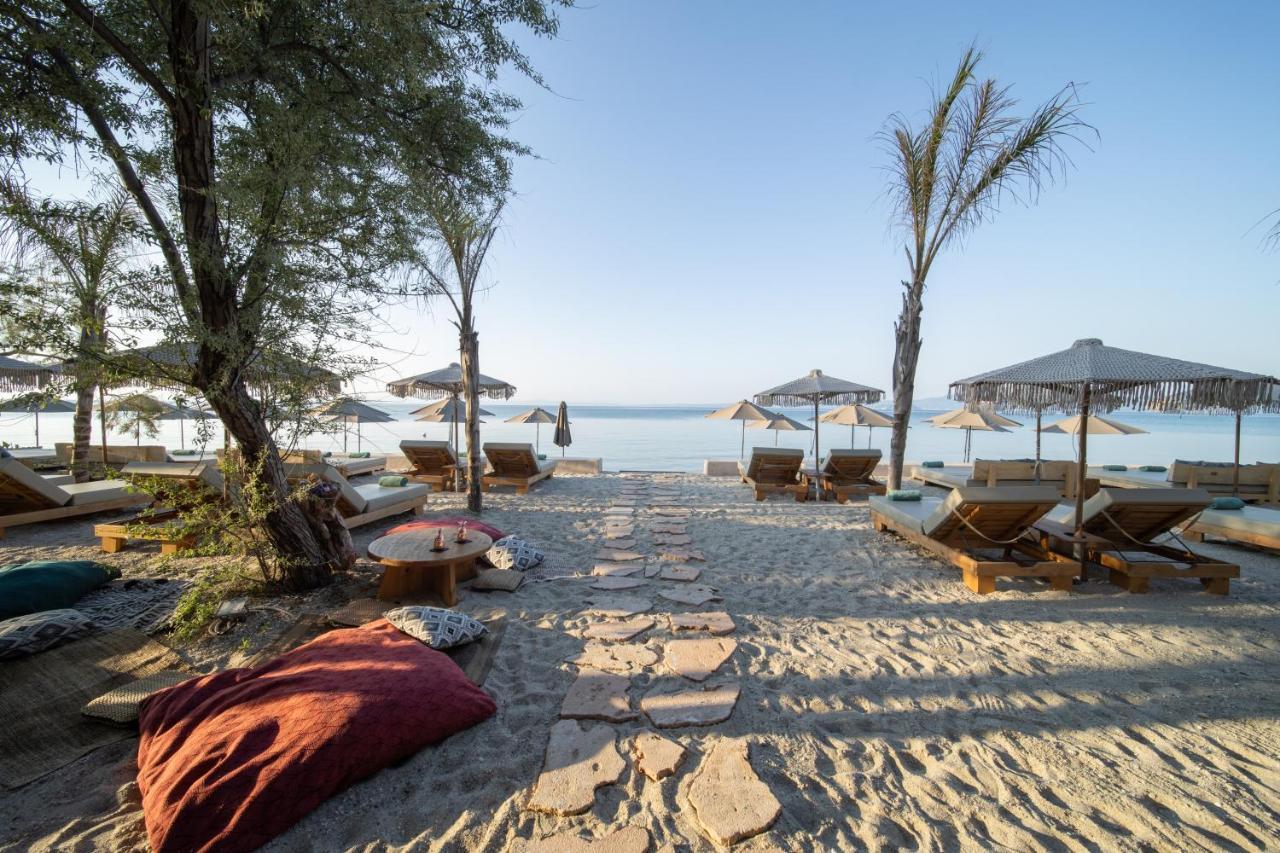 Mako Sea & Suites Pefkochori Bagian luar foto