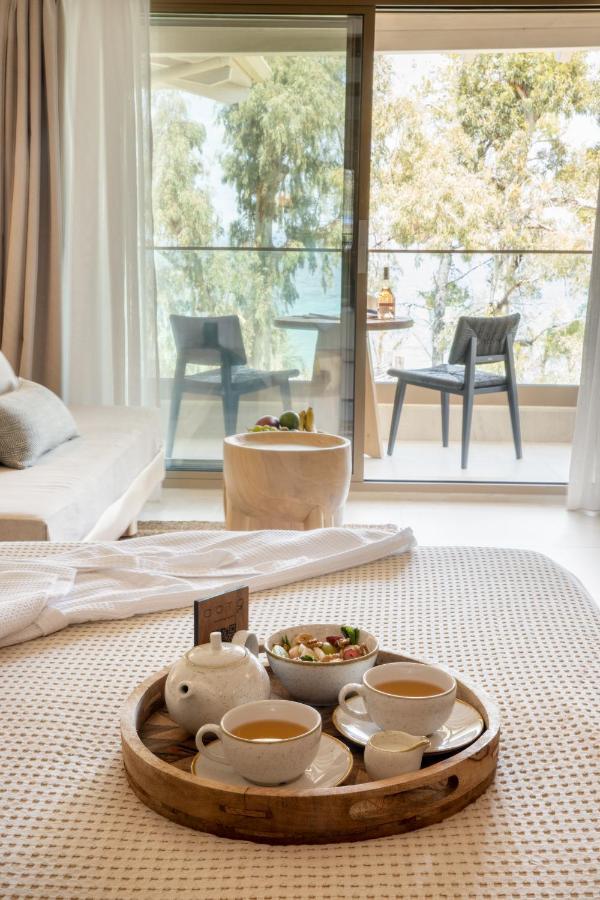 Mako Sea & Suites Pefkochori Bagian luar foto