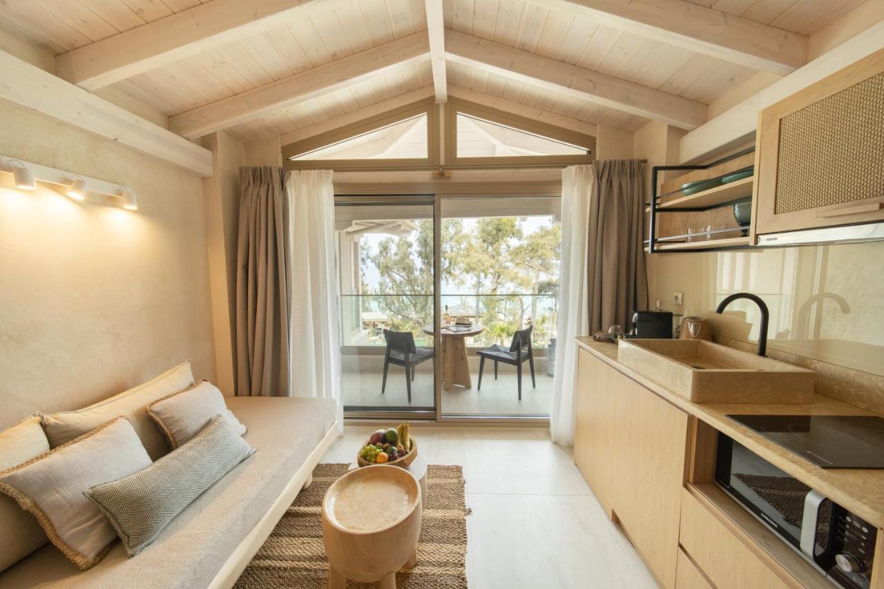 Mako Sea & Suites Pefkochori Bagian luar foto