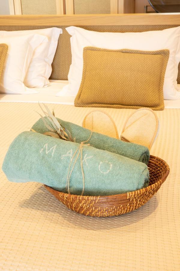 Mako Sea & Suites Pefkochori Bagian luar foto