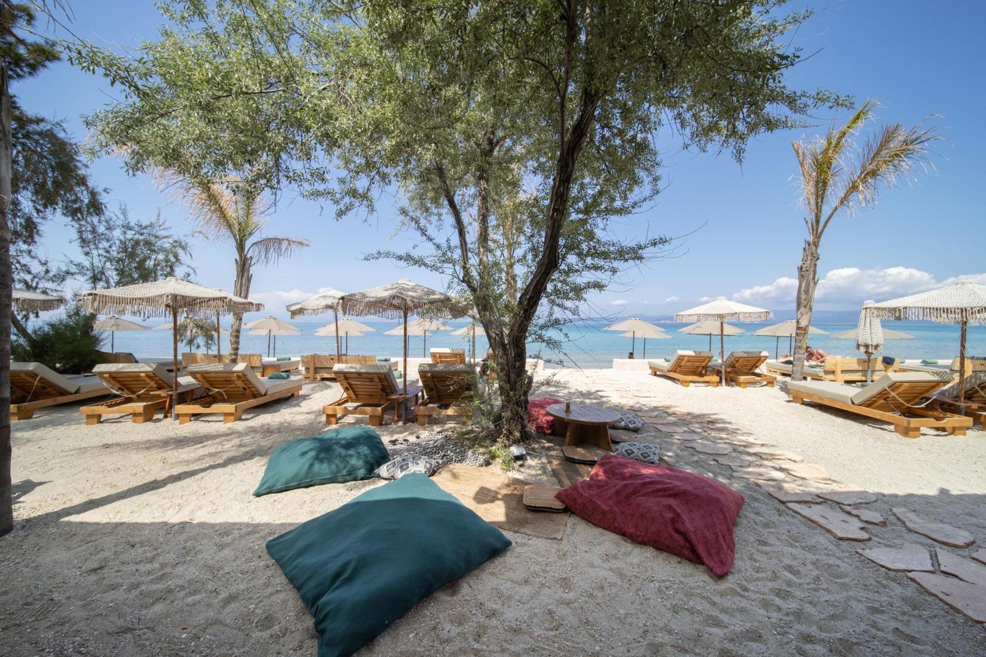 Mako Sea & Suites Pefkochori Bagian luar foto