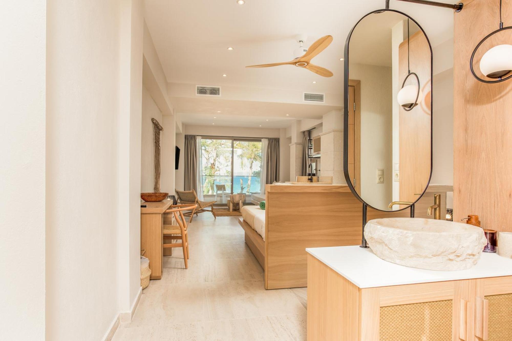 Mako Sea & Suites Pefkochori Ruang foto