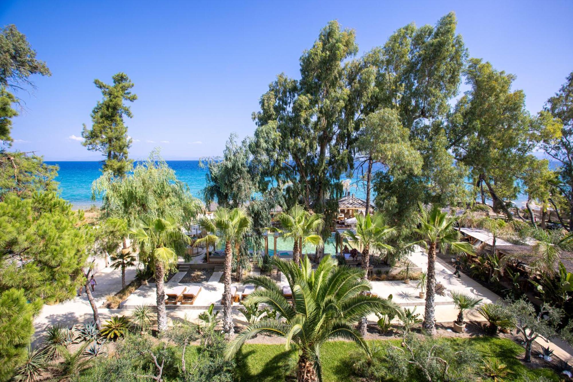 Mako Sea & Suites Pefkochori Bagian luar foto